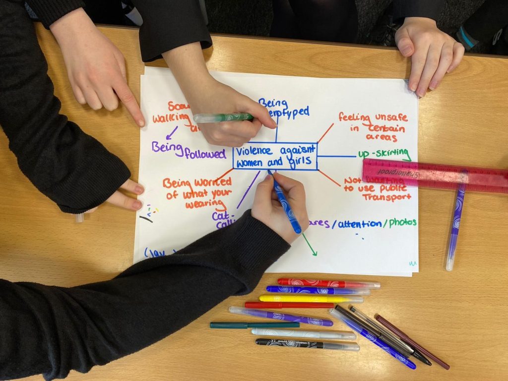 <strong>Somerset students speak out about violence against woman and girls</strong>